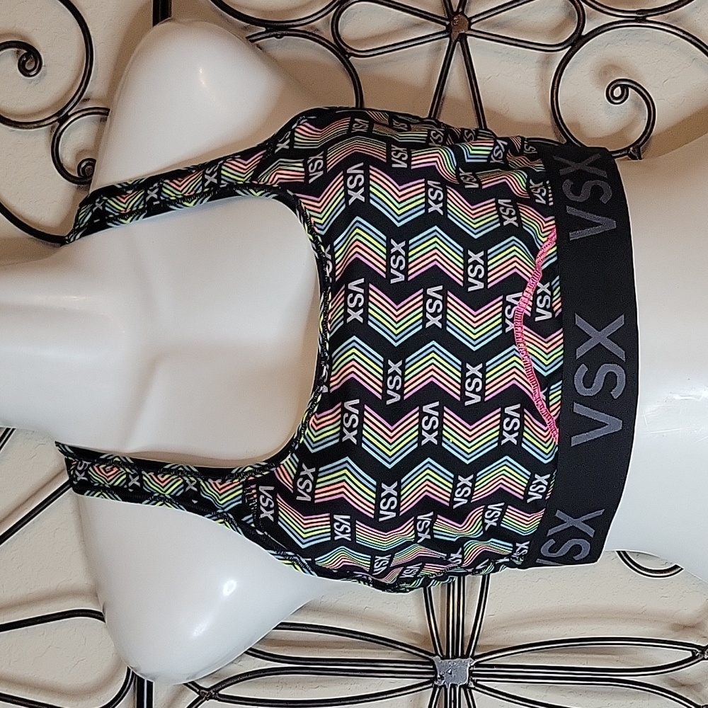 Victoria's Secret VSX The Player Racerback Sports Bra ~ Sz L
